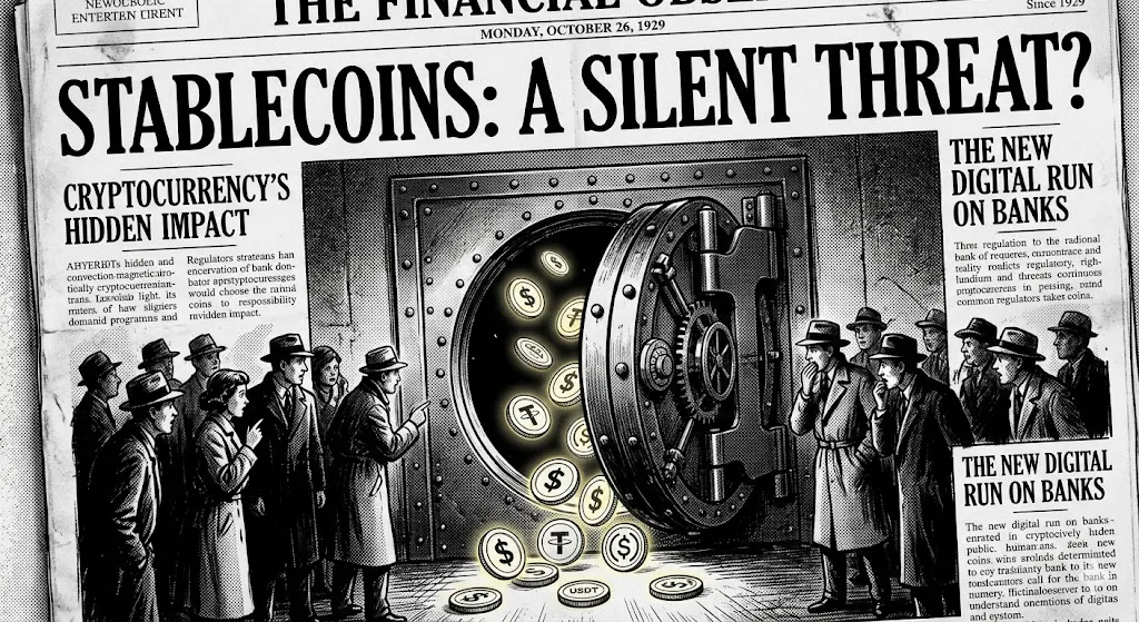 As stablecoins vão acabar com sua conta bancária? Moody's diz que ainda não — mas fique atento aos próximos cinco anos