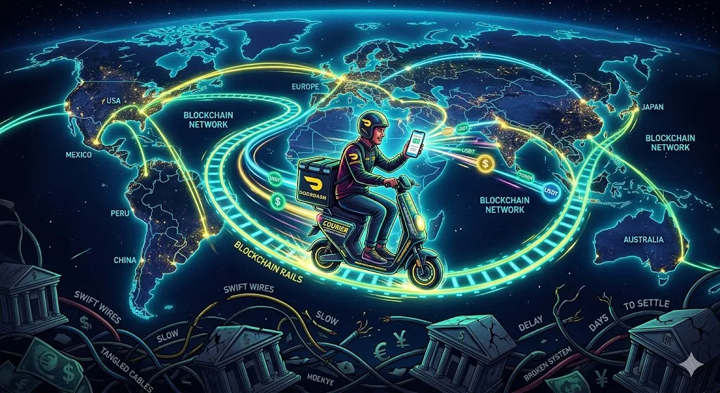 DoorDash une-se ao Tempo Blockchain da Stripe para pagar Dashers em stablecoins em mais de 40 países