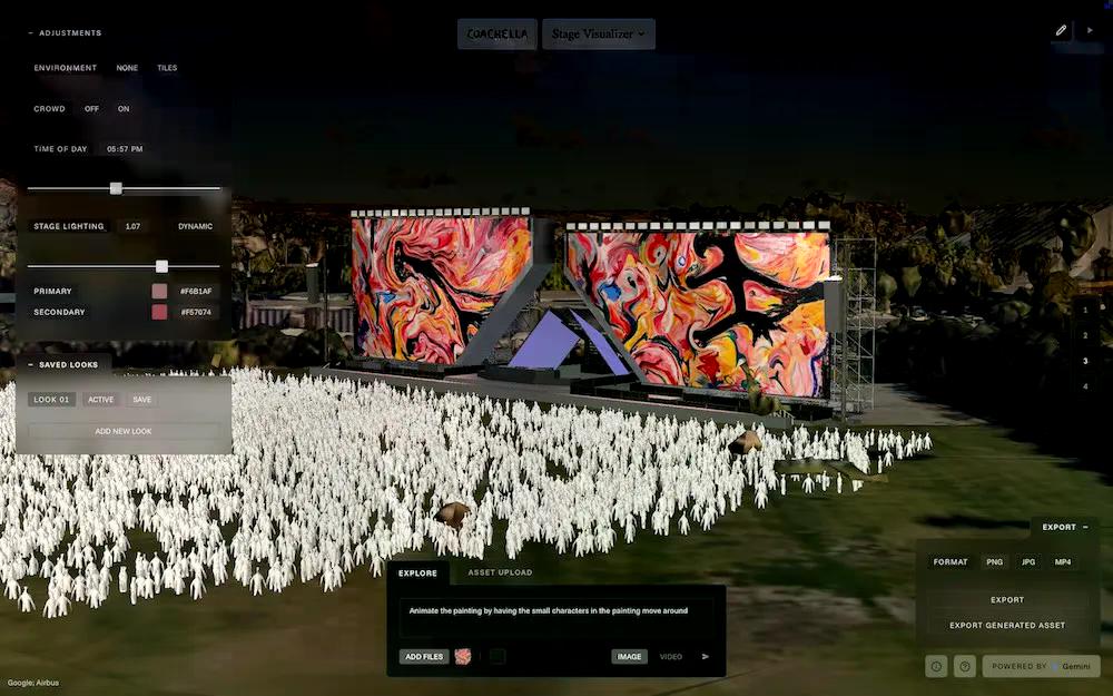 Eksperimen AI Coachella 2026