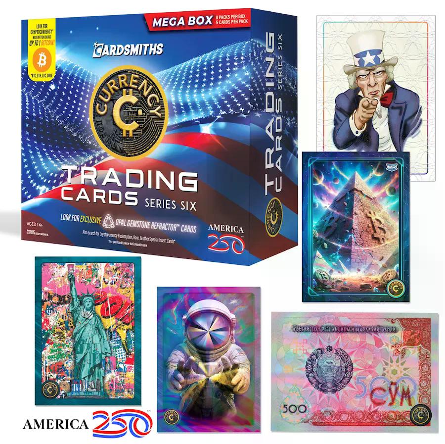 Cardsmiths Currency Series 6 trading cards