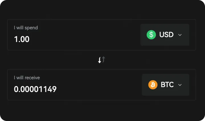Widget criptografic-calculator