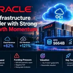 Rapport d'analyse financière d'Oracle Corporation (ORCL) - La croissance d'OCI est réelle, mais le financement du capital détient toujours le potentiel de hausse