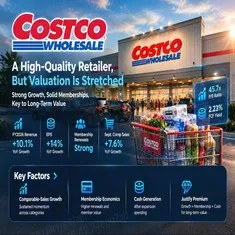 Costco Wholesale Corporation (COST) Equity Research Report - Sales Momentum Is Strong but 46x Earnings Limits the Return