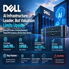 تقرير أبحاث الأسهم لشركة Dell Technologies Inc. ‏(DELL) - طلبات الذكاء الاصطناعي قوية، لكن التمويل يجب أن يحقق تدفقات نقدية